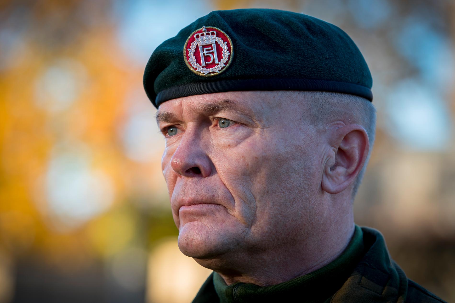 DØDSULYKKEN: – Dette er en tung dag i Hæren, sier sjef for Hæren, generalmajor Odin Johannessen.