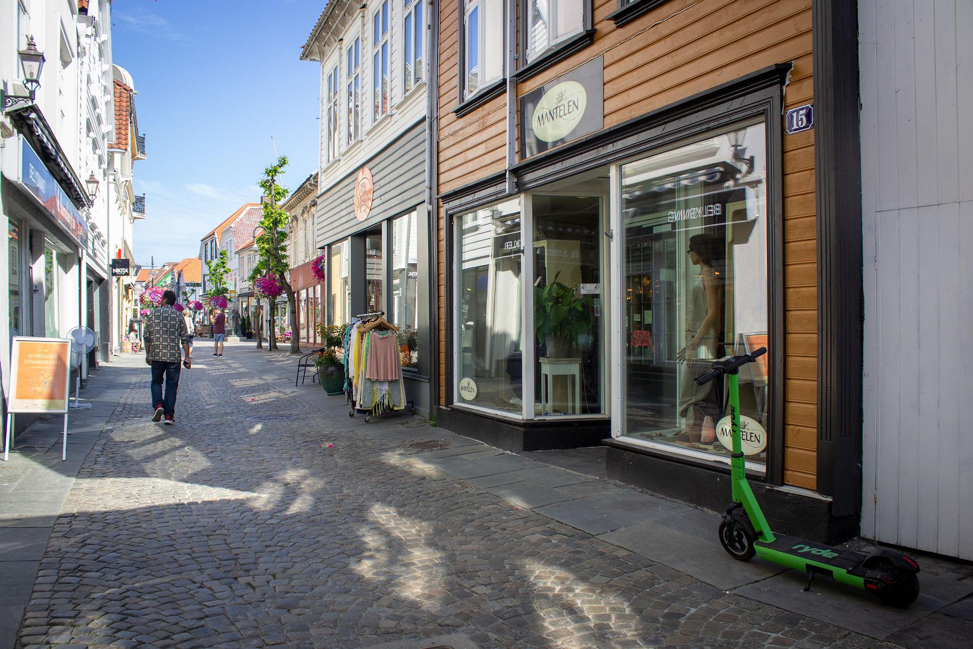Mantelen i Østervåg 15 begjærte oppbud tirsdag og ba dermed om å bli slått konkurs.   