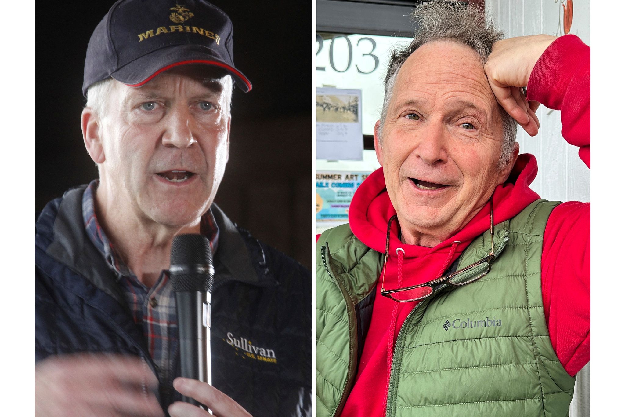 To kandidater med nesten like navn. Sittende senator Dan S. Sullivan og den pensjonerte læreren Dan J. Sullivan jr. Men skjedde det noe kriminelt?
