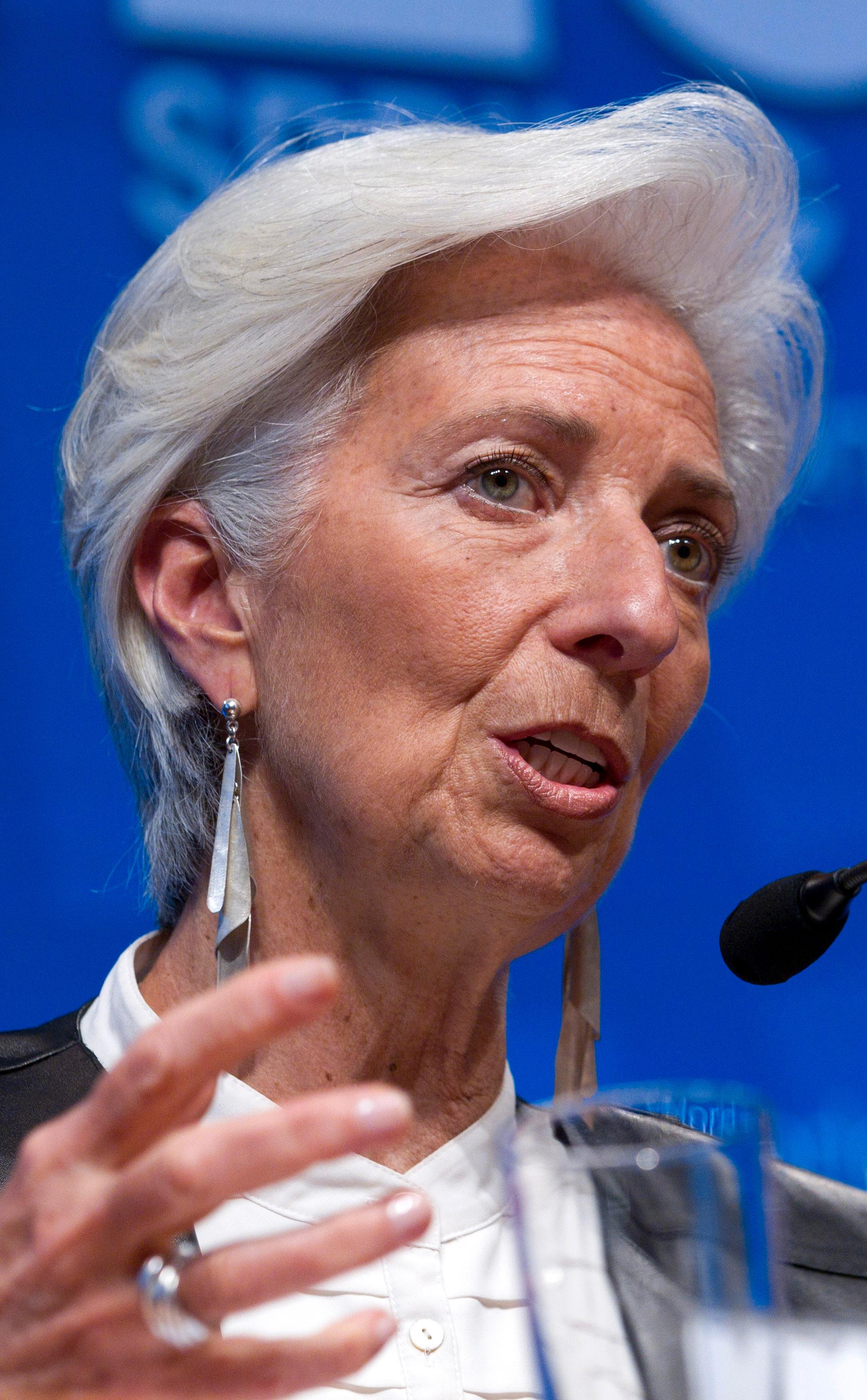  IMF-sjef Christine Lagarde 