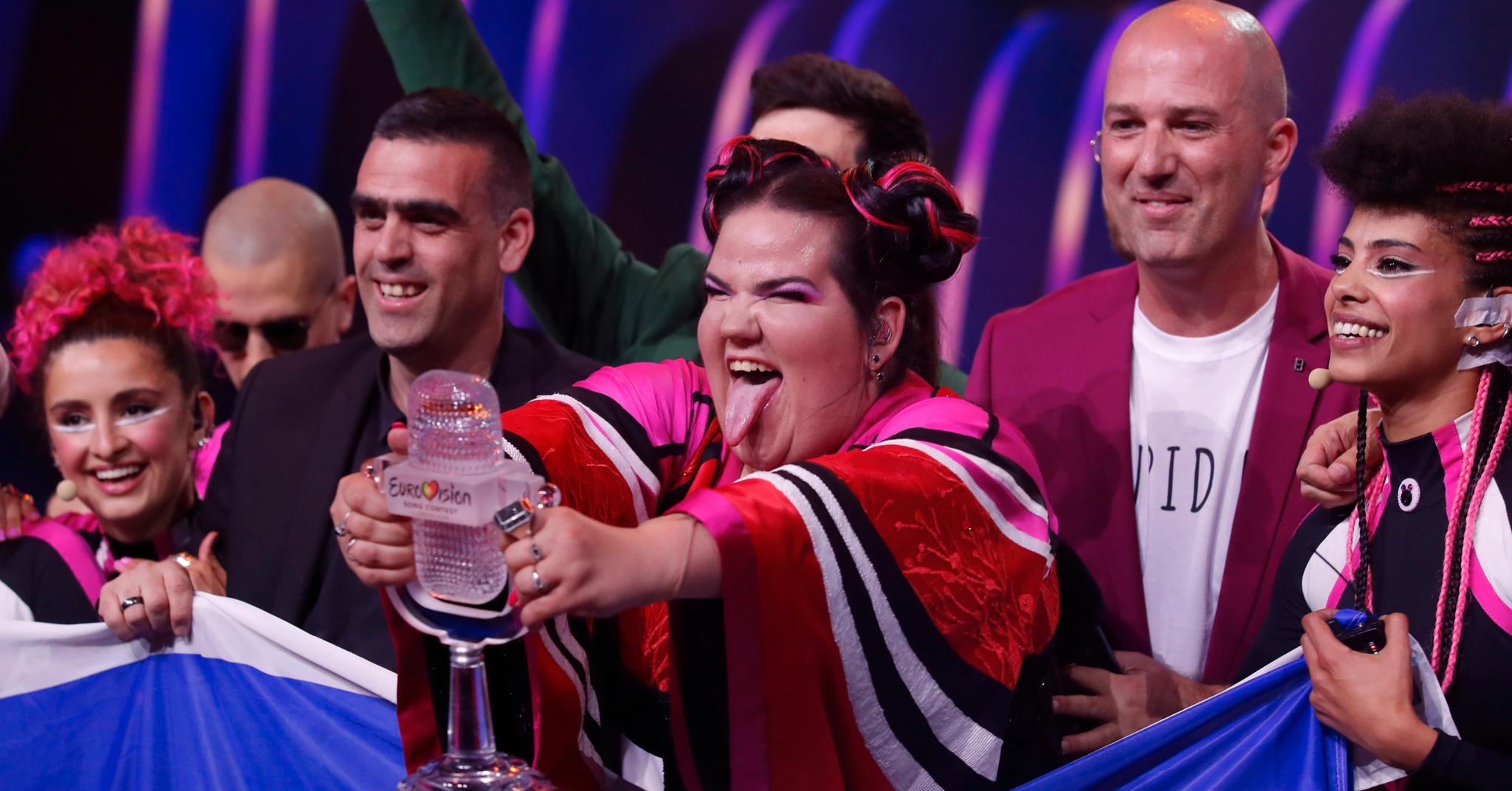 Israelske Netta vant Eurovision Song Contest lørdag kveld.