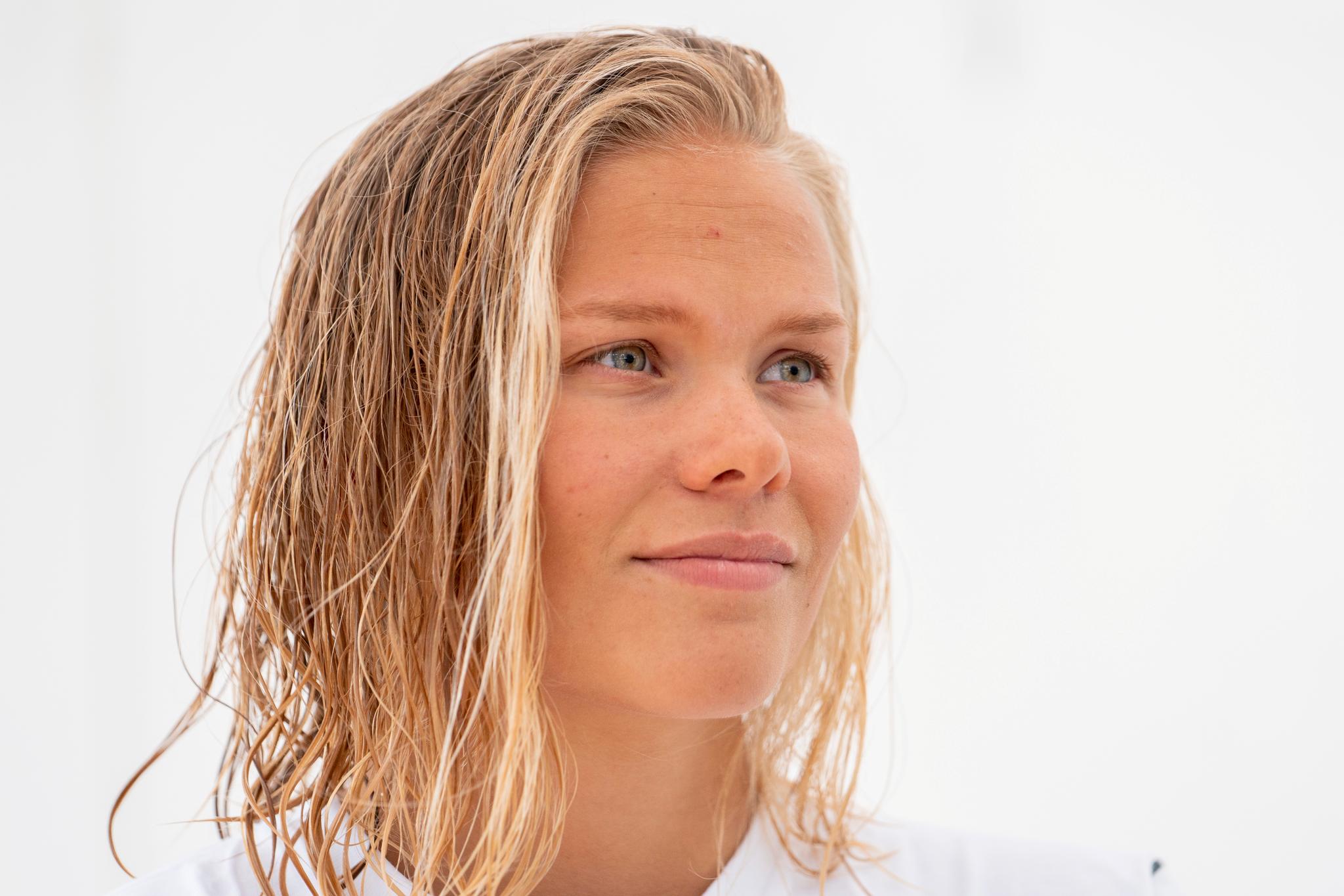 Ingeborg Vassbakk Løyning satt to norgesrekorder på samme dag under svømme-VM.