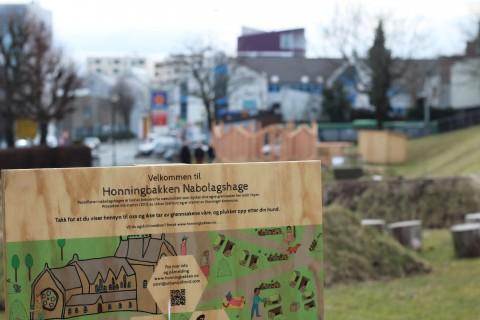 HONNINGBAKKEN: Honningbakken nabolagshage søker nye naboer.