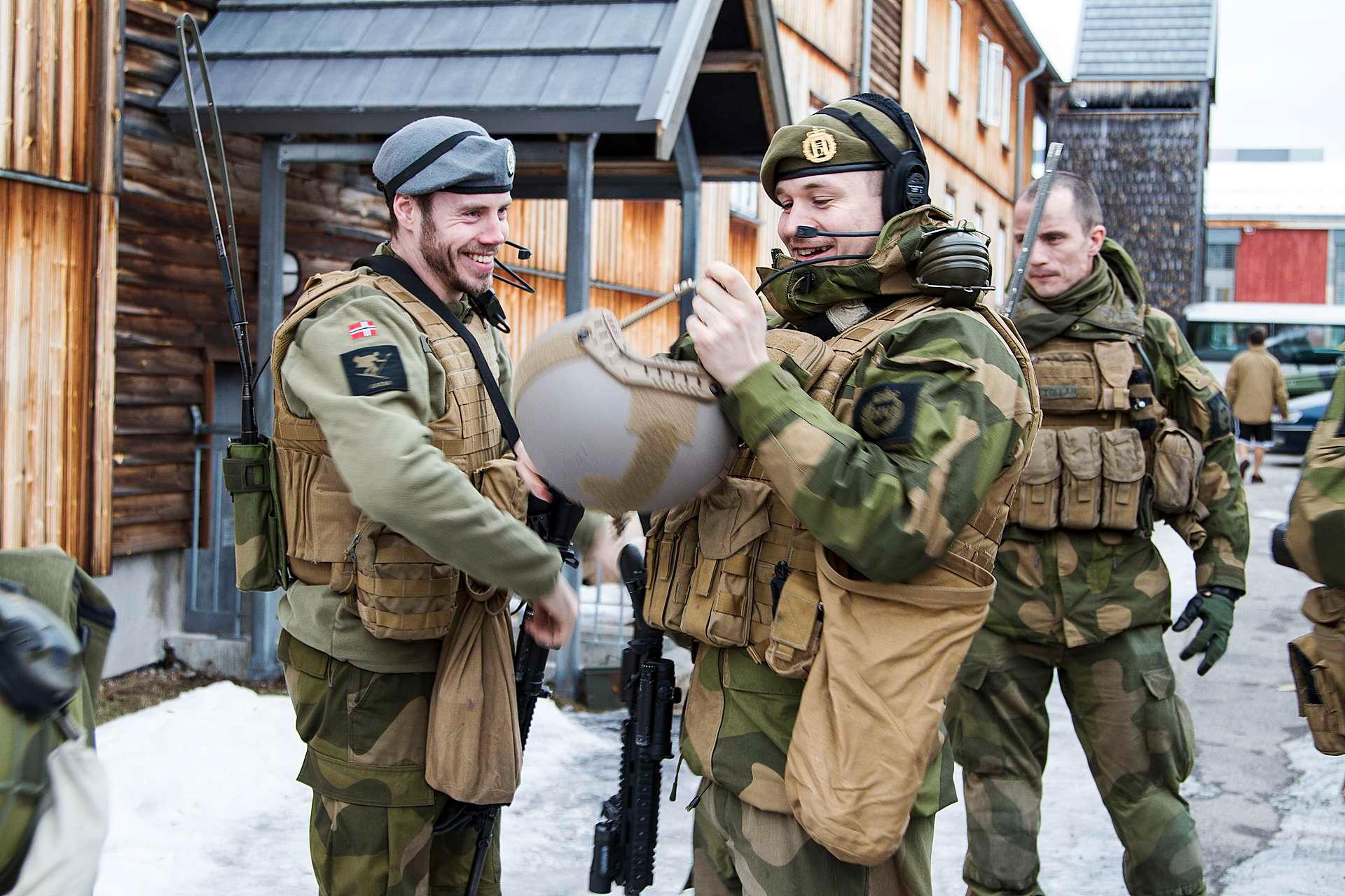Heimevernets innsatsstyrke Grebe, fra HV-05 på Elverum, har hatt rollen som utrykningsstyrke under forberedelser til Cold Response, på Rena i Østerdalen. 