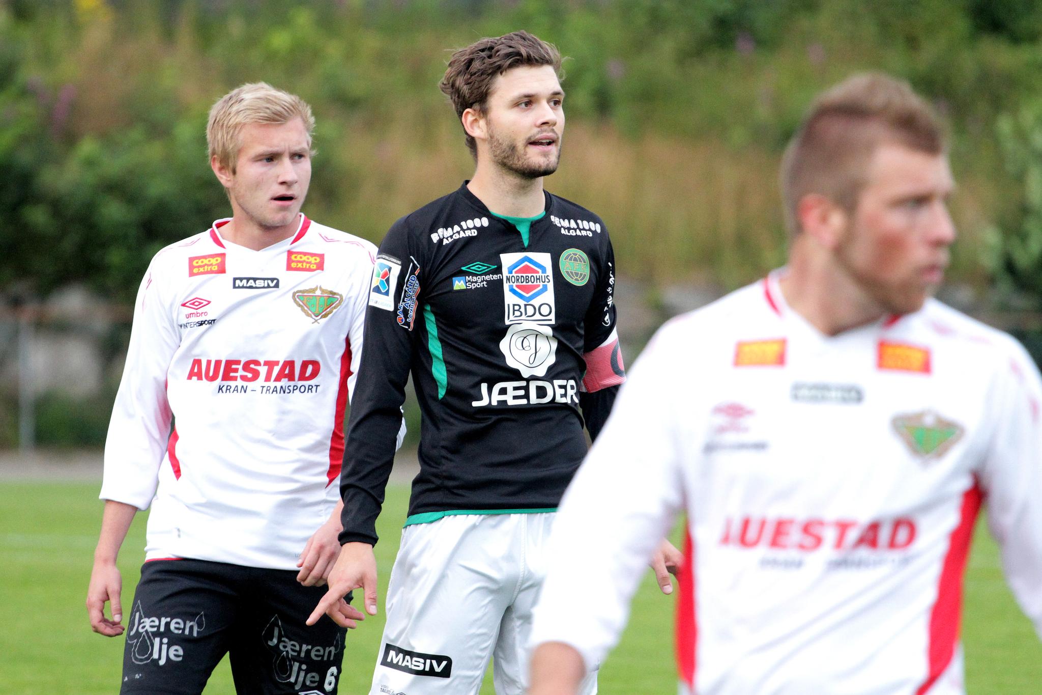 Baldvinsson i aksjon for Ålgård mot Frøyland i 3. divisjon i 2015. 