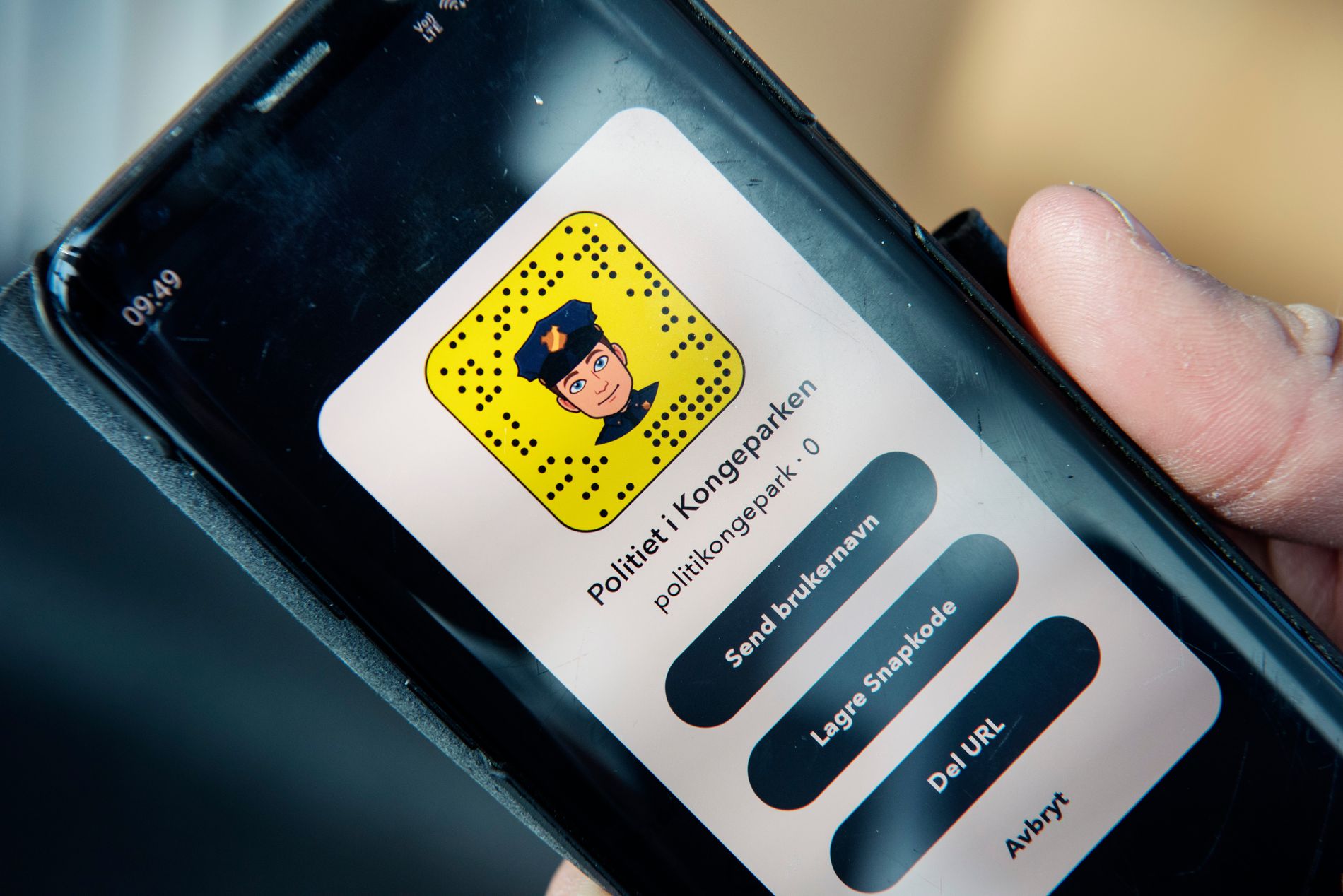 Politiet håper at så mange som mulig vil benytte seg av Snapchat-ordningen de skal bruke under Landstreffet i Kongeparken.