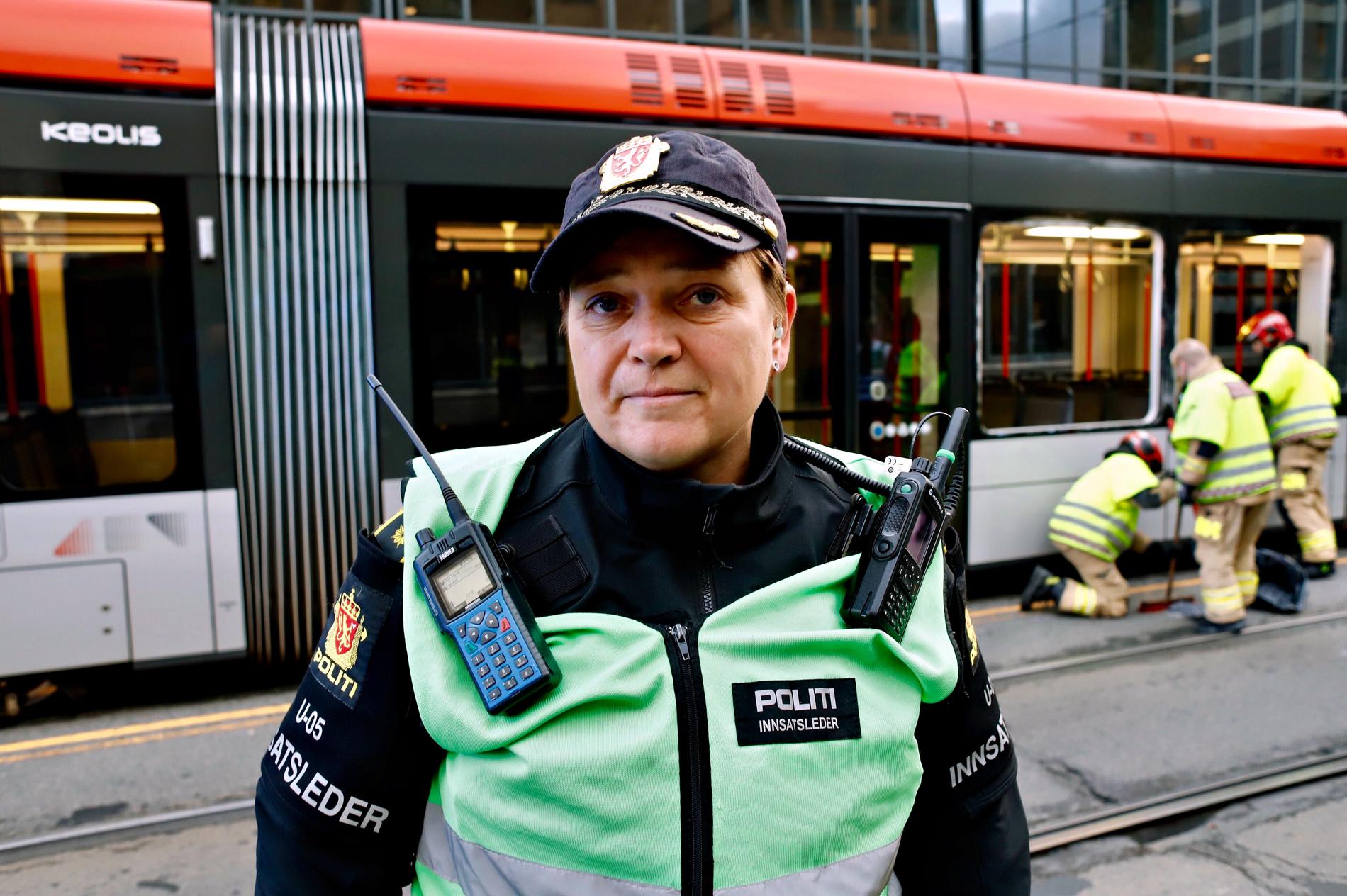 Politiets innsatsleder Synnøve Malkenes
