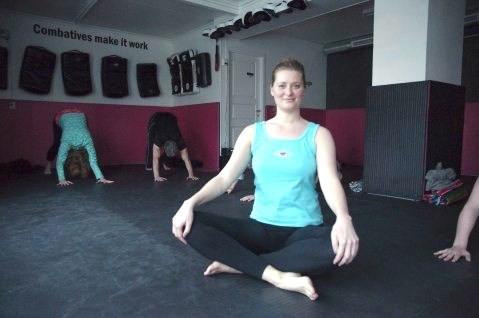 Siv Therese Hegerland Havik er initiativtaker bak yogafestivalen. Her i Yoga for alles gamle studio.