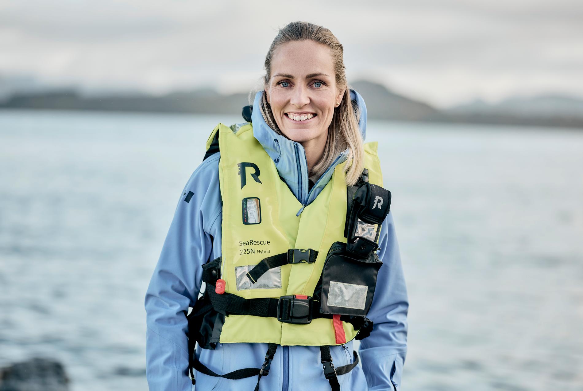 Nina Willumsen Grieg, regiondirektør i Grieg Seafood Rogaland vil satsa på betre dyrevelferd gjennom berekraftig drift. 