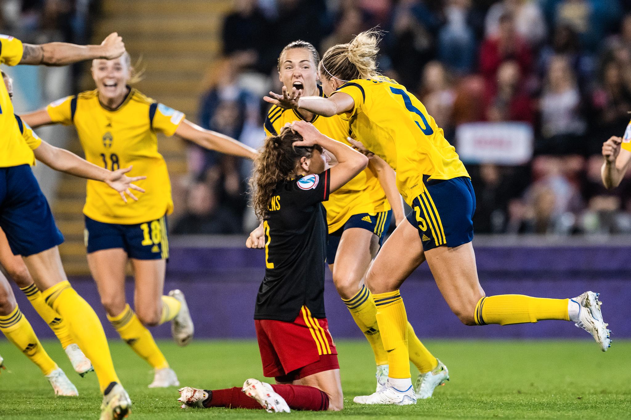Sweden ready for EC semifinals after extra-time drama: