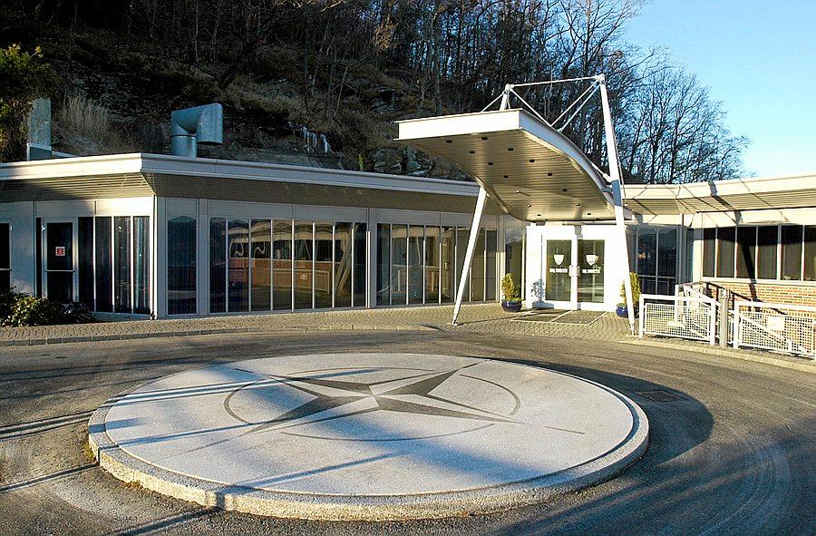  Inngangspartiet til NATO-basen HQ North på Jåttå i Stavanger. 